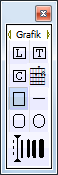 Grafikpalette für Lyrics, Liedtext, Text, Gitarrenakkorde u.e.m.